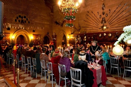 A banquet in the Great Hall